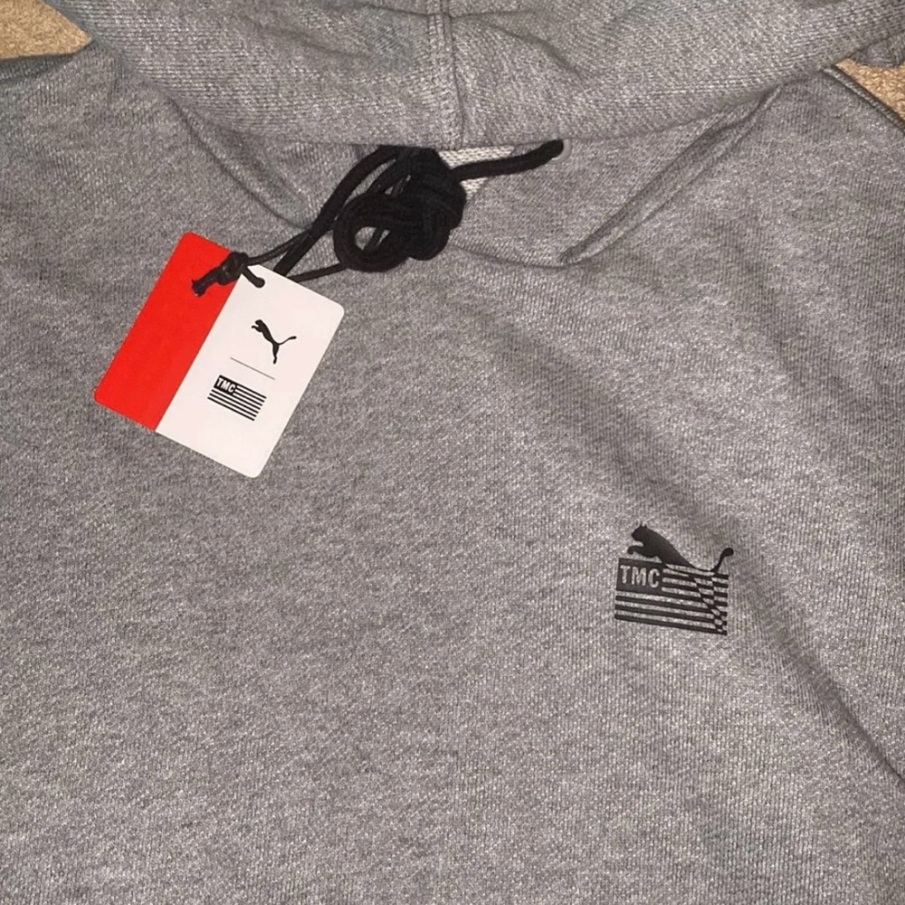 Puma x TMC Gray Hoodie with Logo